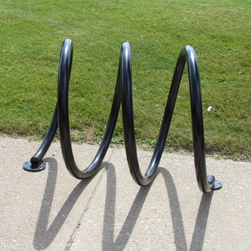 CAD Drawings Classic Displays Coil 6 Bike Rack