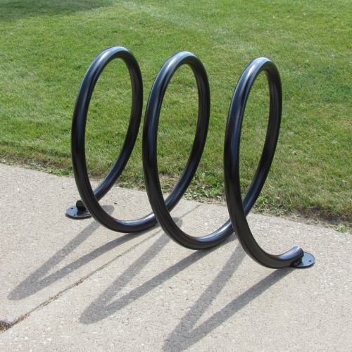 CAD Drawings Classic Displays Coil 6 Bike Rack