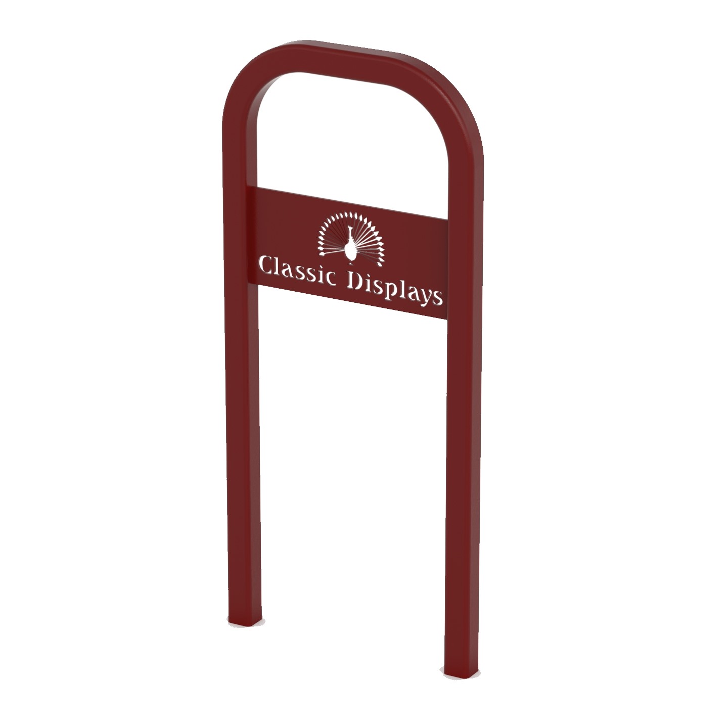 CAD Drawings Classic Displays U20 Bike Rack