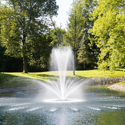 CAD Drawings Airmax PondSeries® Fountain: 2 HP