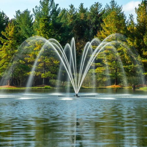 CAD Drawings Airmax LakeSeries® Fountain: 5 HP