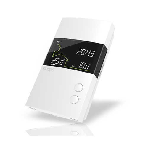 CAD Drawings Gold Heat Sinope® TH1300 Thermostat, Dual Voltage (120/240v)
