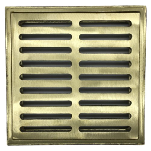 CAD Drawings A&B Aluminum and Brass Foundry 10" and 18" Square Deck Drain Set (Lid Thickness 3/4") – PL1005 and PL1009