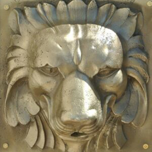 CAD Drawings A&B Aluminum and Brass Foundry Square Lion Head 