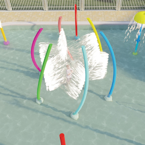 CAD Drawings BIM Models AquaWorx Interactive Water Features: Aqua Cyclone