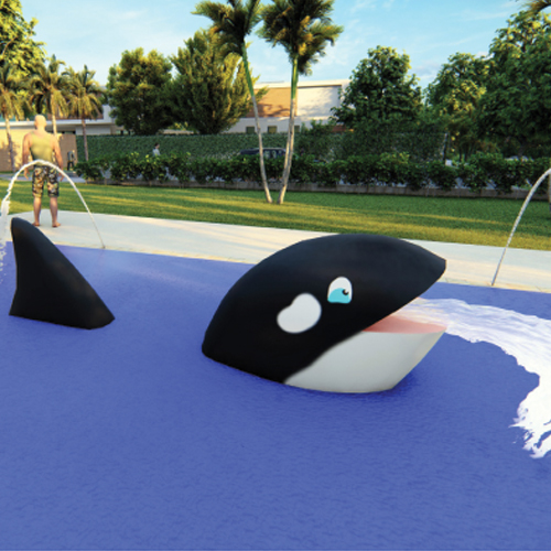 CAD Drawings BIM Models AquaWorx Interactive Water Features: Aqua Orca