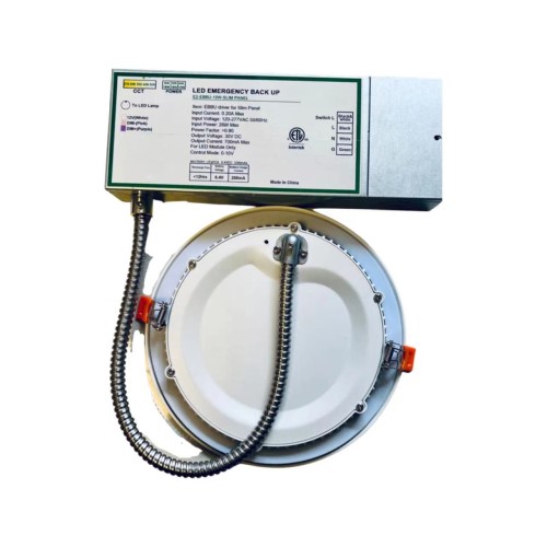 CAD Drawings E2 Lighting Gen 2 – Ultra Slim Downlight – 3X CCT – Emergency Battery Back Up (EBBU)