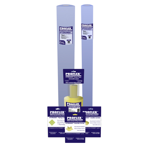 CAD Drawings PROFLEX® Products Waterproofing Membranes: PROFLEX® HYDRAMAT®