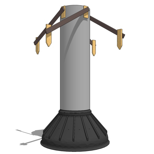 CAD Drawings BIM Models Bigfoot Systems Inc. (BIGFOOT SYSTEMS®) Bracing Detail