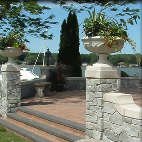 CAD Drawings Longshadow® Planters & Garden Ornaments, Classic Garden Ornaments, Ltd.® Terrace Planter