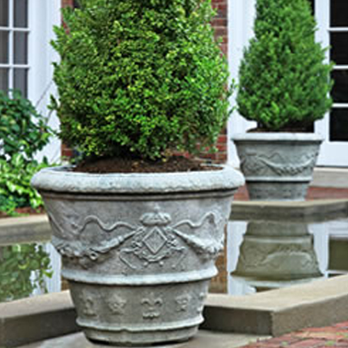 CAD Drawings Longshadow® Planters & Garden Ornaments, Classic Garden Ornaments, Ltd.® Ancient Urn & Lake Forest