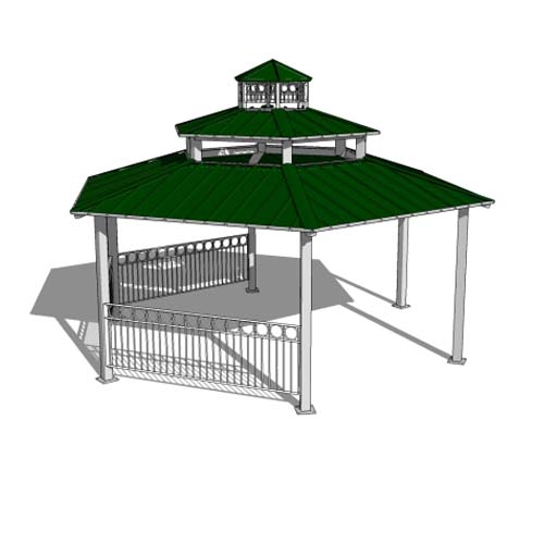 CAD Drawings BIM Models ICON Shelter Systems Inc. Hexagon Shelters