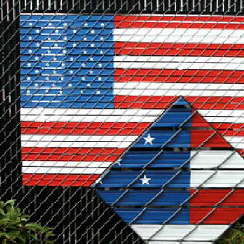 CAD Drawings PDS® Fence Products by Pexco, LLC American Flag Fence Kit