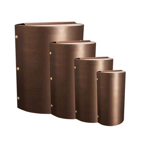 CAD Drawings Unique Lighting Systems Brass Wall Sconce Light: Orion 4, 6, 9 & 12