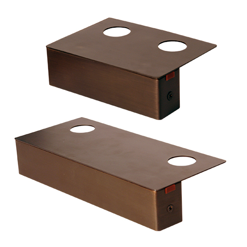CAD Drawings Unique Lighting Systems Brass Wall Light: Vanguard 5 & 8