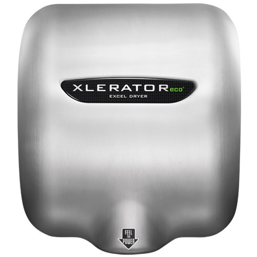 View XLERATOReco™ Hand Dryer: Brushed Stainless Steel Cover