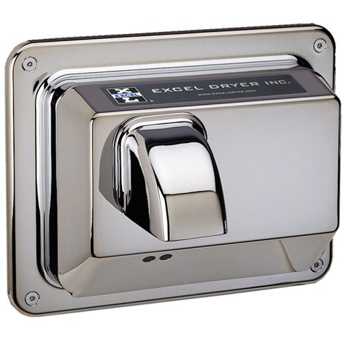 View Recessed Mounted Hands Off® Series Automatic Chrome Plated Cover
