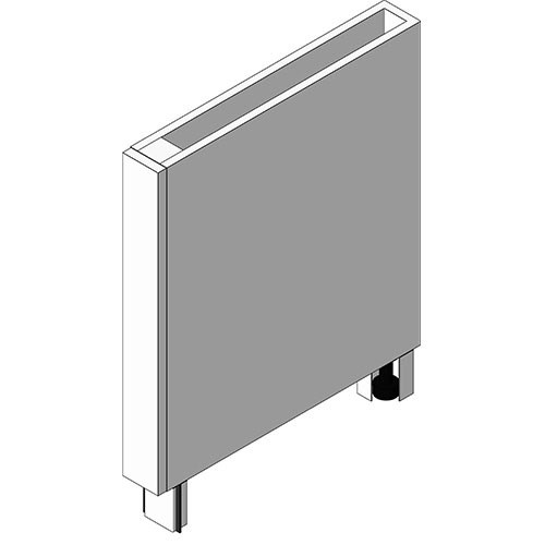 View Cabinet Revit Object: OBX Box Column Spacer