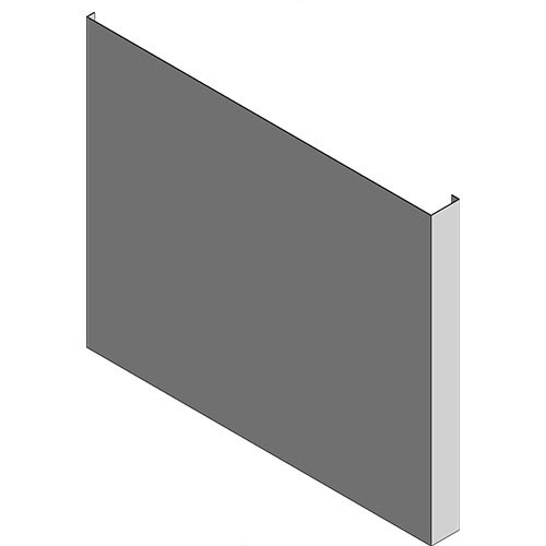 View Cabinet Revit Object: ORPSXX XX XXL ORP OBX Custom Depth Flush Side Panels
