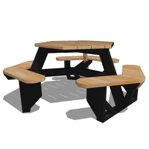 View Recycled Plastic Picnic Tables