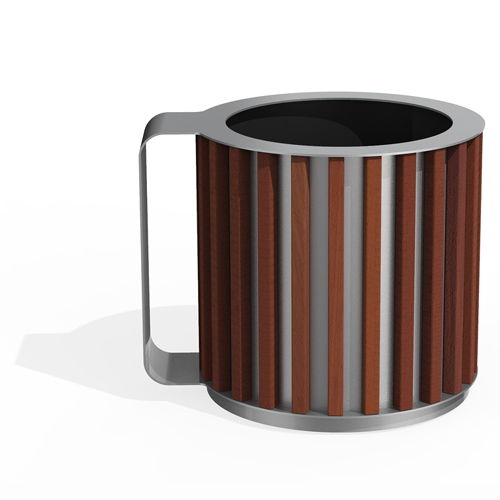 CAD Drawings BIM Models Maglin Site Furniture Inc. MUG Planter (MPL 2900-00001)