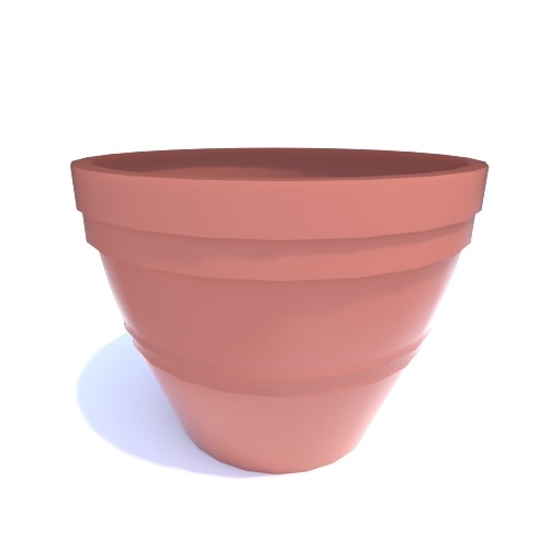 CAD Drawings BIM Models Riverside Plastics, Inc. Rolled Rim Planter