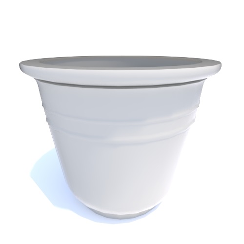 CAD Drawings BIM Models Riverside Plastics, Inc. Bell Planter