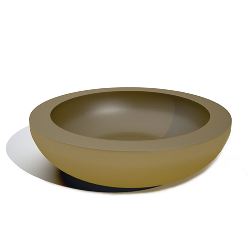 CAD Drawings BIM Models Riverside Plastics, Inc. Garden Bowl Planter