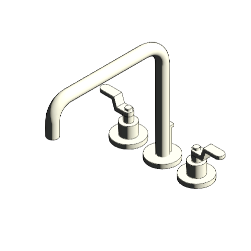 Tub Faucet: Roman Tub Industrial Lever