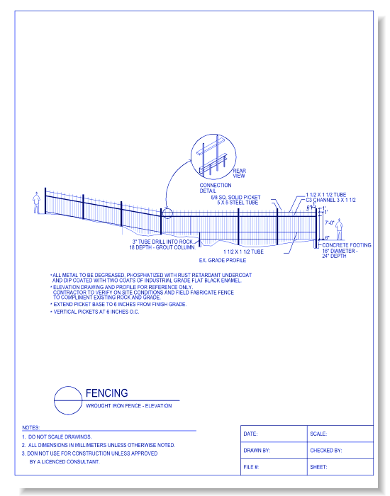 wrought iron cad details wrought iron cad details