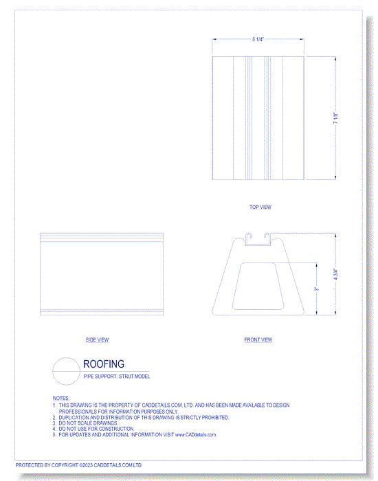 Pipe Support: Strut Model 