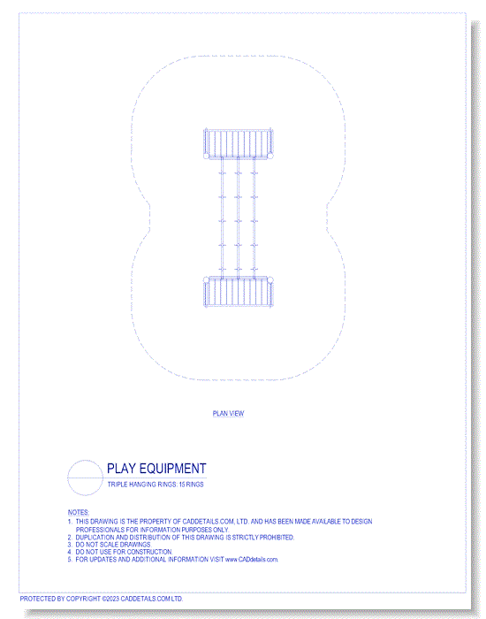 Triple Hanging Rings: 15 Rings