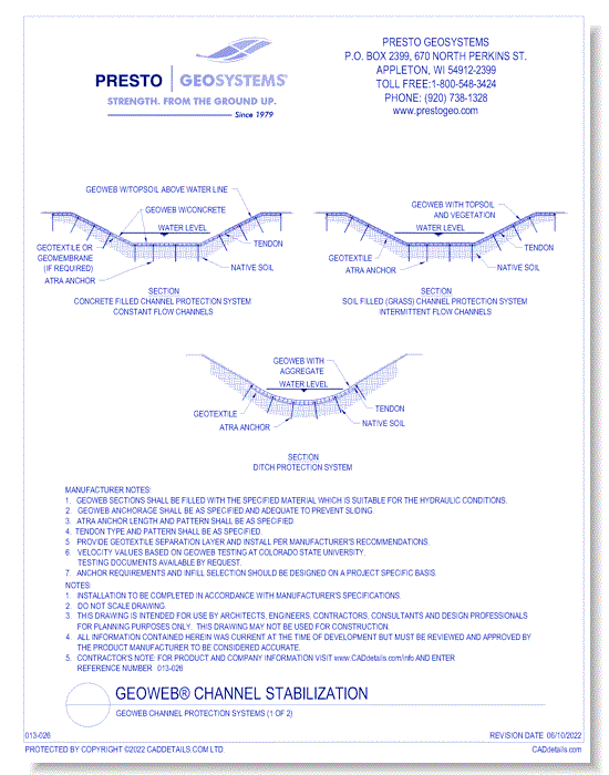 Geoweb Channel Protection Systems (1 of 2)