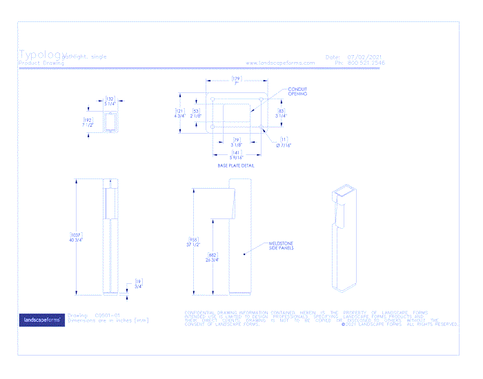 Typology Path Light, Single