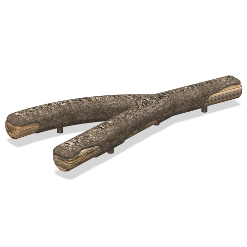 CAD Drawings GameTime 38233 - Forked Log Balance Beam