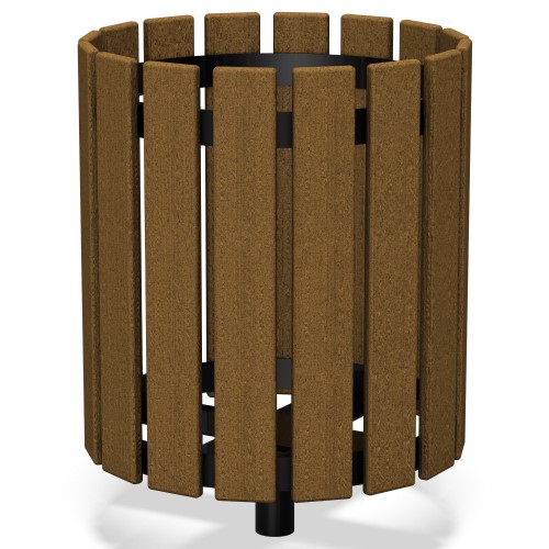 CAD Drawings GameTime R4741 - Rustic Litter Receptacle