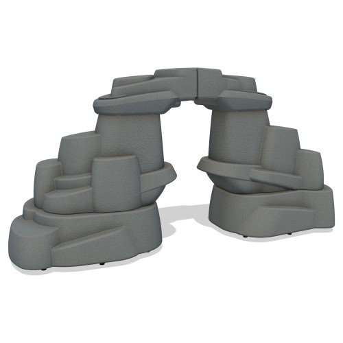 CAD Drawings BIM Models GameTime 7082 - RockScape™ Arch - 7'-6"