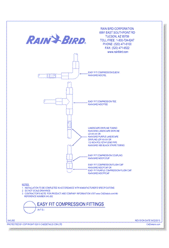 Easy Fit Compression Fittings