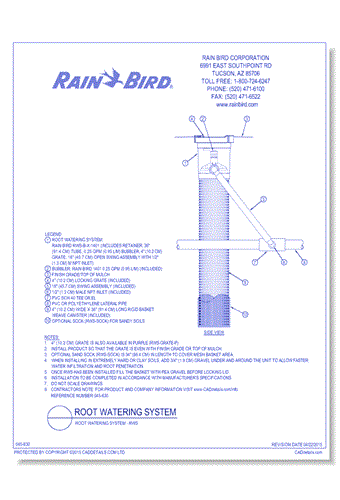 Root Watering System - RWS
