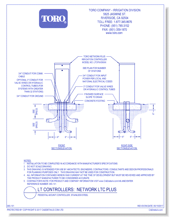 Network LTC Plus, Pedestal Mount, Stainless Steel