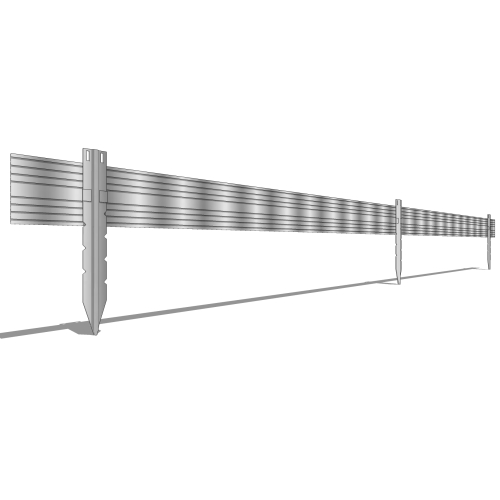 CAD Drawings BIM Models Curv-Rite Aluminum Edging Curv-Rite 2000 Series Landscape Edging