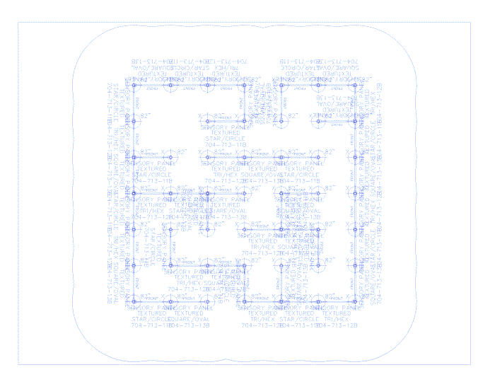 Model 704-C082: Sensory Maze - Large Maze