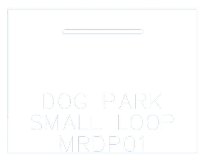 Model MRDP01: Dog Small Loop