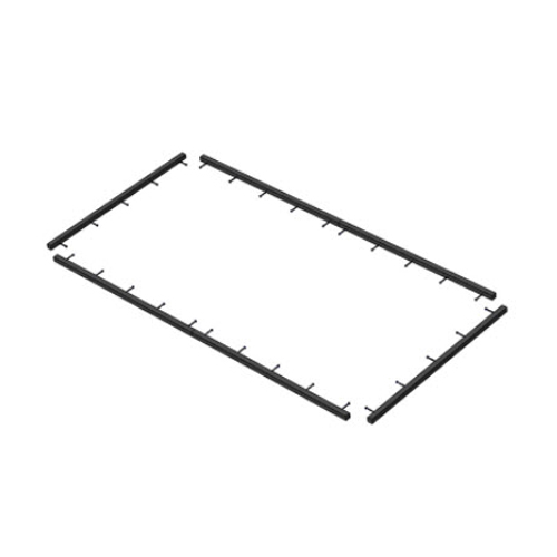 CAD Drawings PolyGrate 5' x 10' Rectangle PolyGrate™ Frame