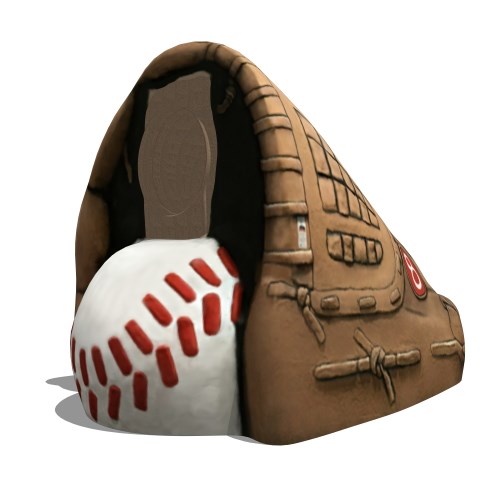 Baseball Glove Climber With Slide