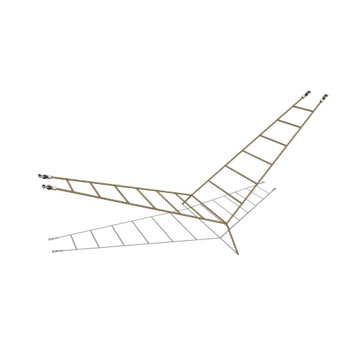 Double Ladder Net Climber Link - 4 to 6