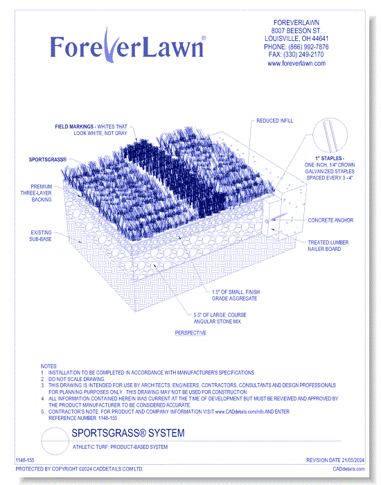 Athletic Turf: SportsGrass® System - Product-Based System