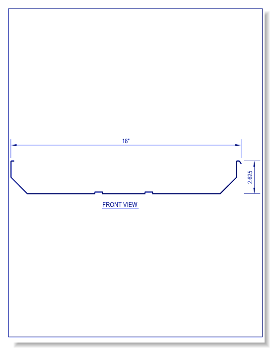 Standing Seam: 24 Gauge