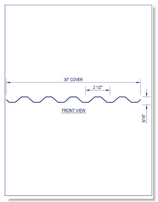 Type S Form Deck - 28 Gauge