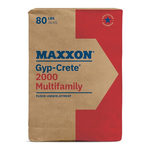 CAD Drawings BIM Models Maxxon Corp. Maxxon Gyp-Crete® 2000 Multifamily